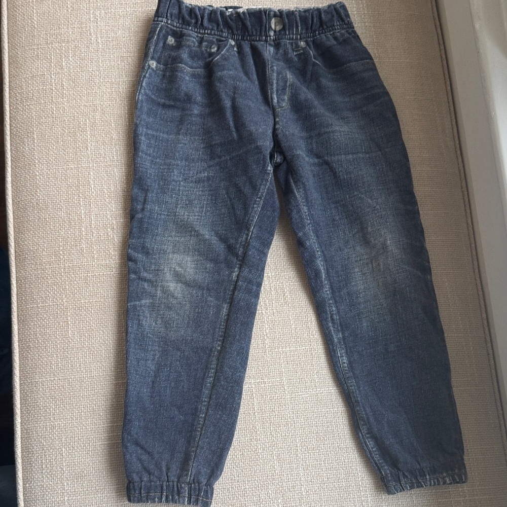 rag & bone Relaxed Fit Dark Blue Jeans
